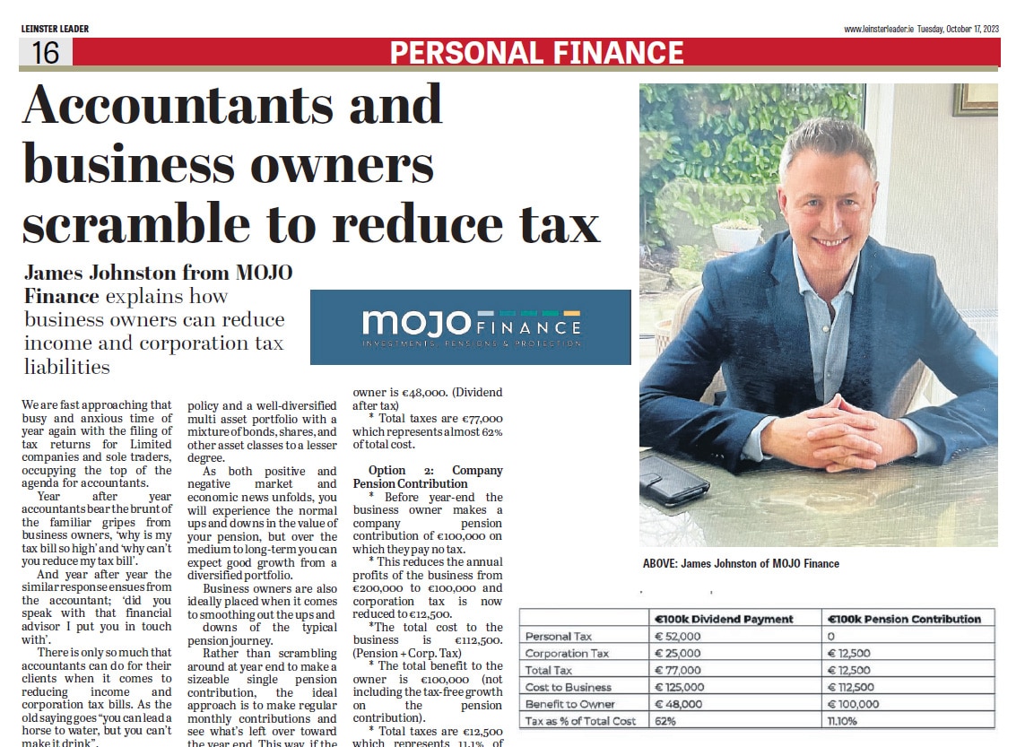 Accountants and Business Owners scramble to reduce tax